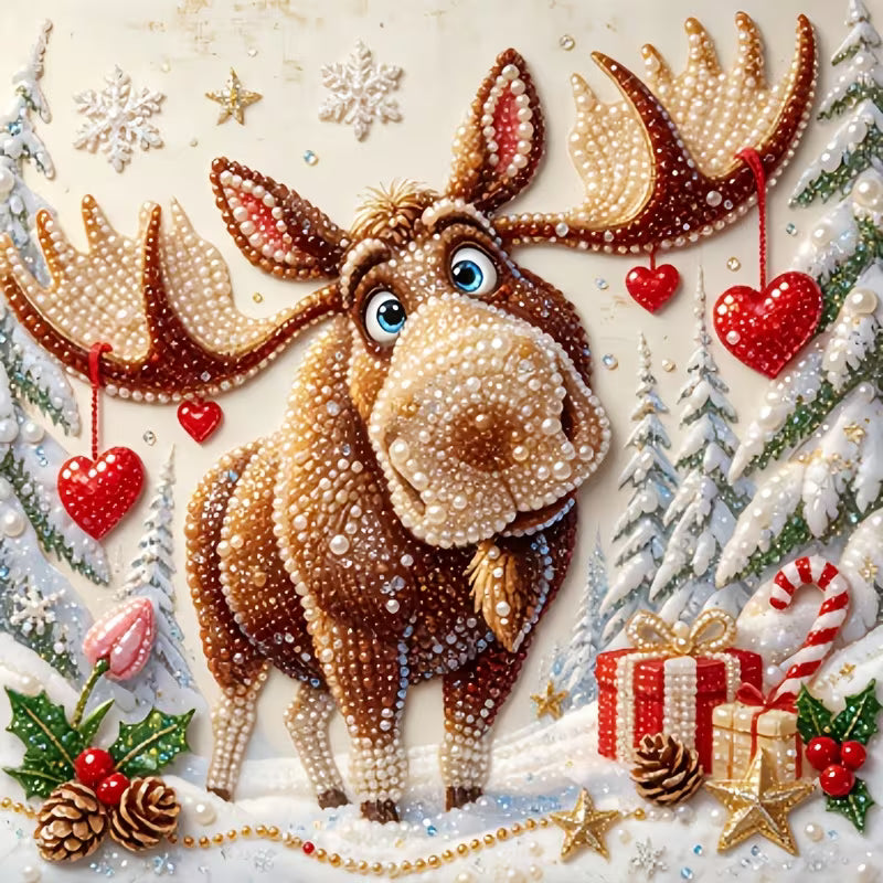 Preorder Chrisrmas Reindeer Pearl Painting Kit