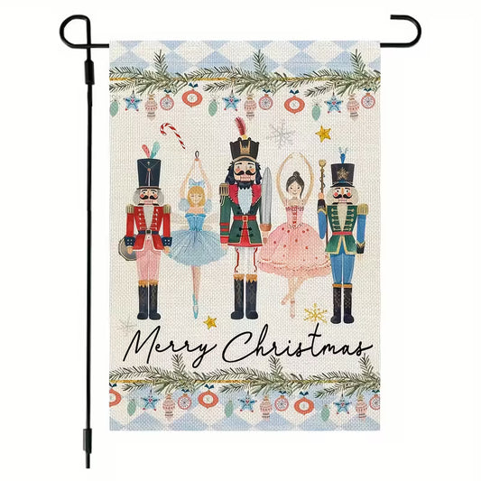 Nutcracker Garden Flag