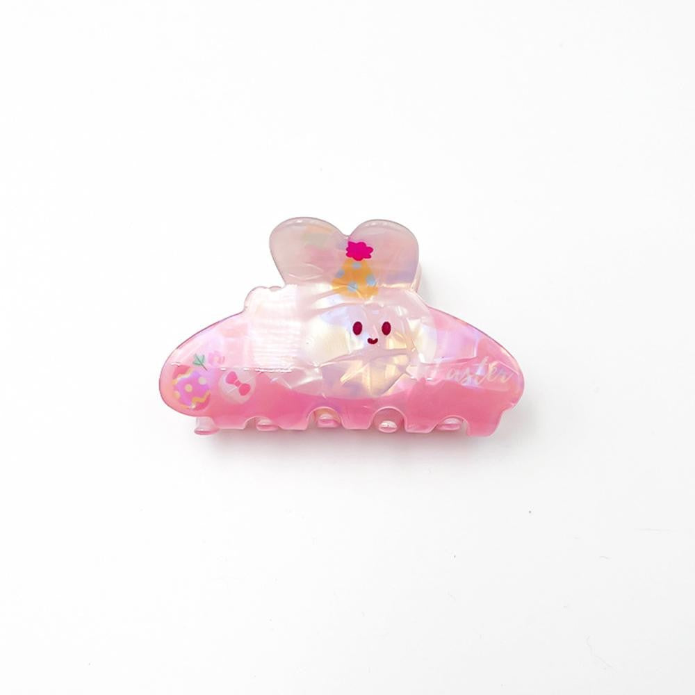 Iridescent Easter Bunny Claw Hair Clip