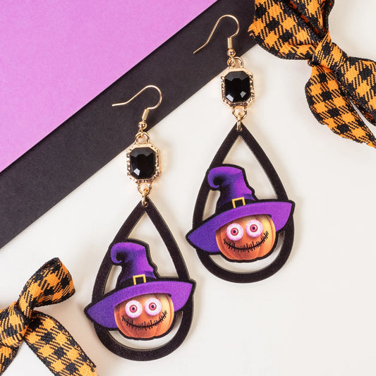 Halloween Earrings - Purple