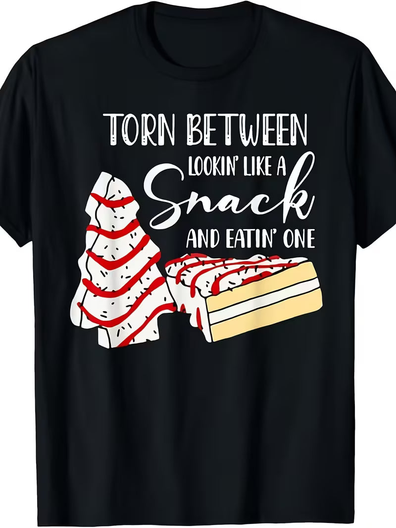 Unisex Looking Like A Snack Vinyl Graphic  T-Shirt