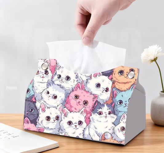 Preorder Cute Cats Tissue Box