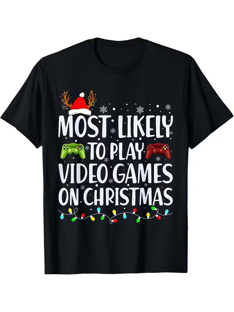 Unisex Video Games Vinyl Graphic  T-Shirt