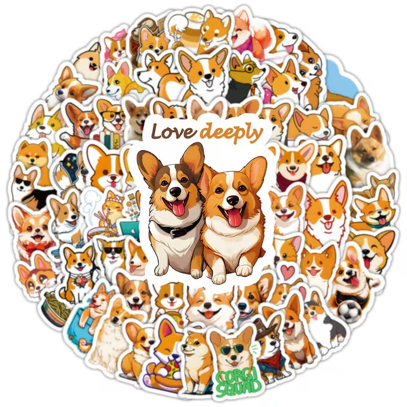 Corgi Stickers