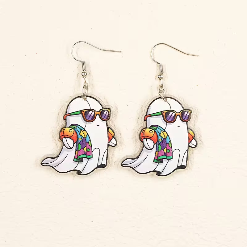 Beach Ghost Earrings