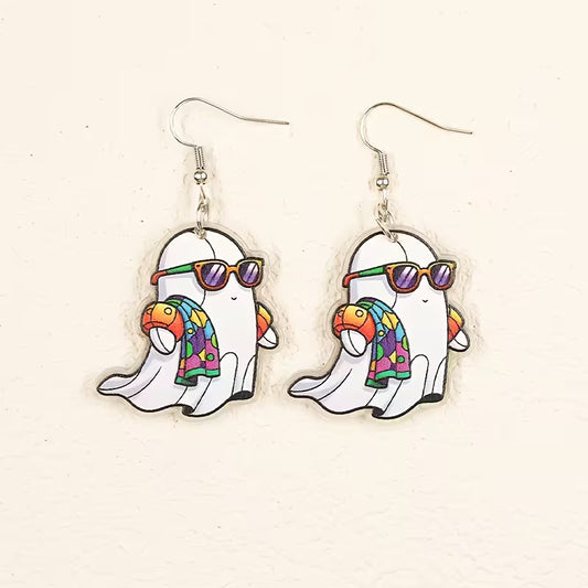 Beach Ghost Earrings