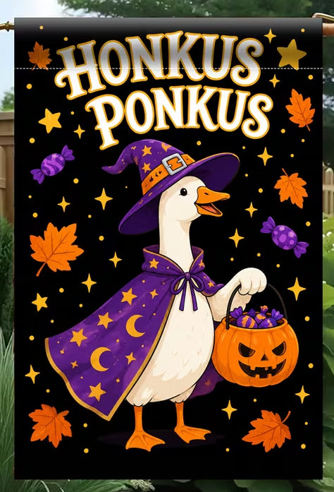Honkus ponkus Garden Flag