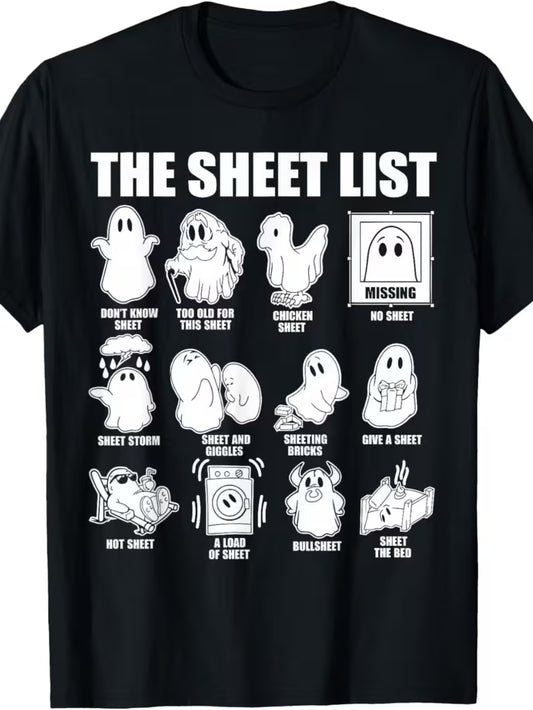 Sheet List UNISEX Vinyl Graphic