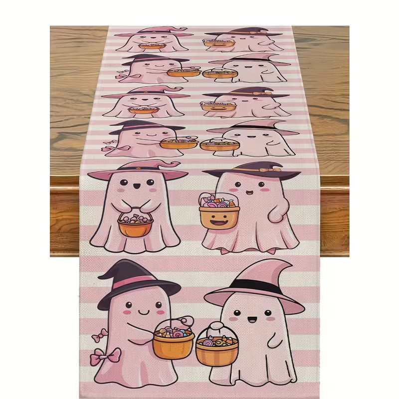 Preorder Cute Ghost Table Runner