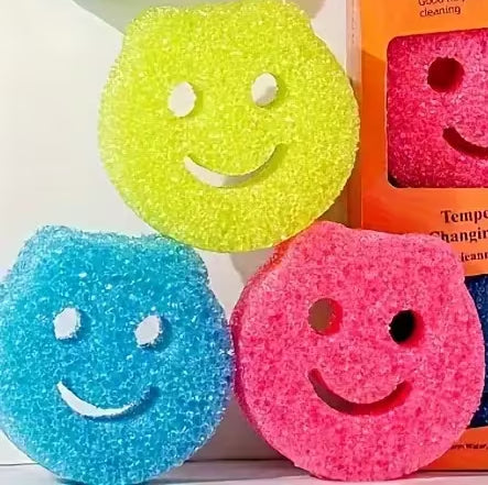 Mystery Color Smile Sponge Scrub Baddie