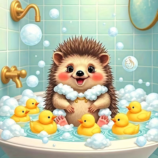 Preorder 8 x 8 Bath Time Diamond Art