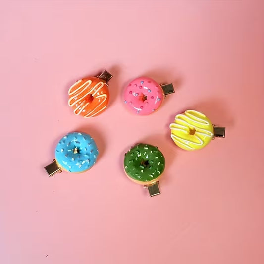 1 Mystery Donut Mini Hair Clip