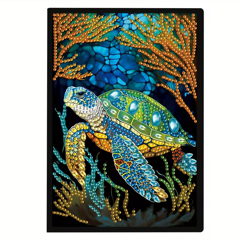 Turtle Diamond Art Painting Notebook Kit