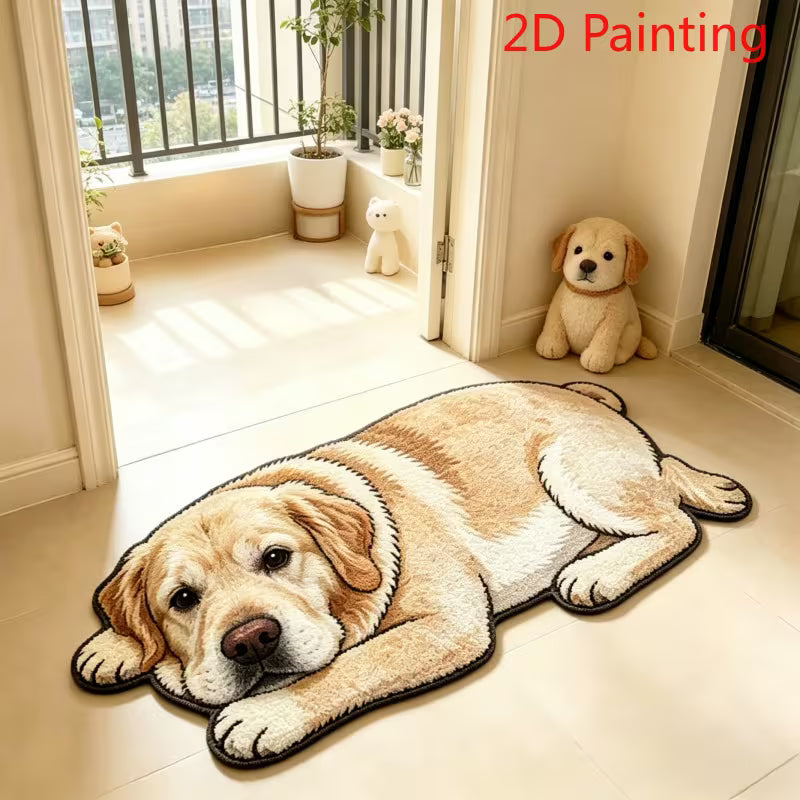 Preorder Labrador  Shaped Bath/Bedroom/Kitchen Rug