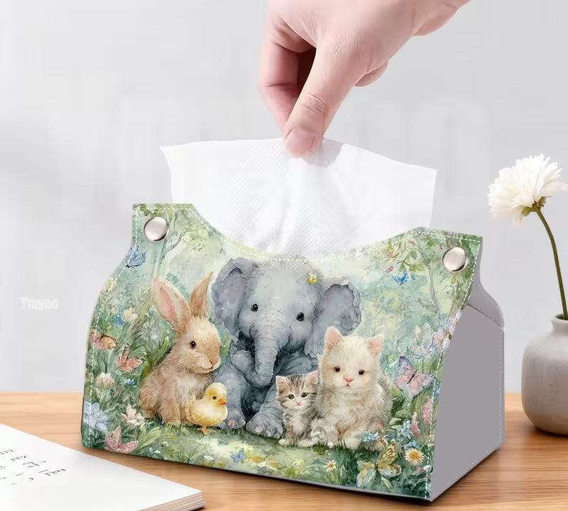 Preorder Cute AnimalsTissue Box