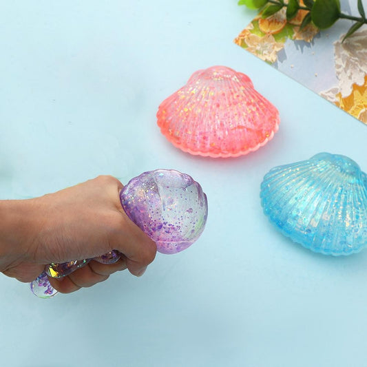 Preorder Scallop Seashell Squishy Toy