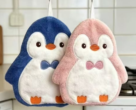 Mystery Color Penguin Microfiber Towel