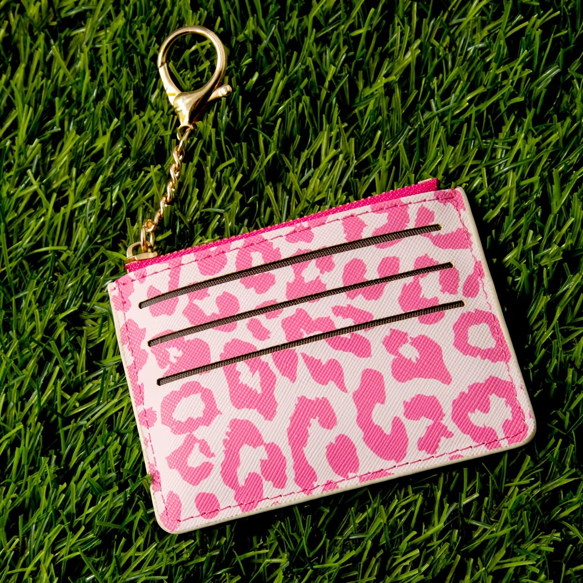 Mini Leopard Card Holders