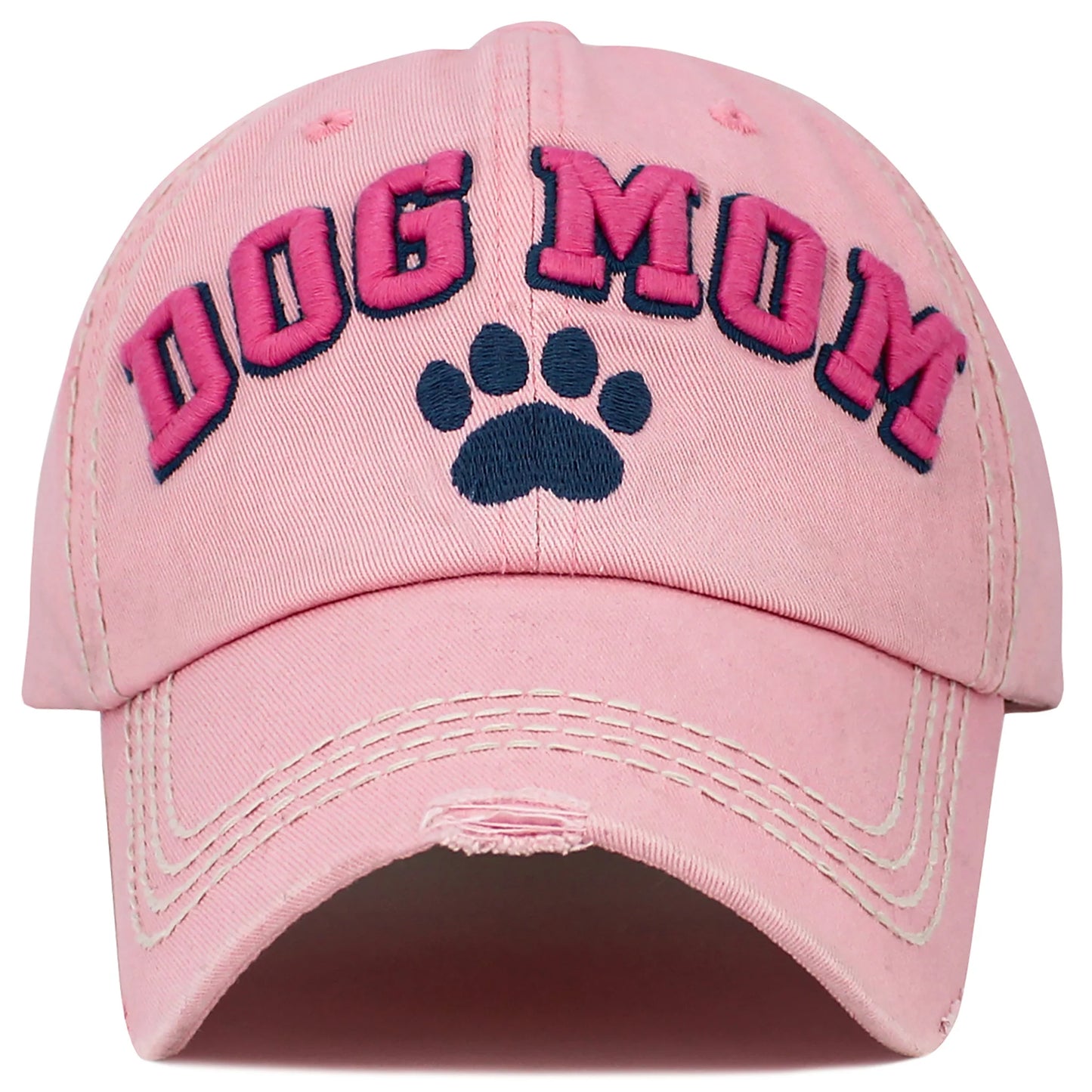 Dog Mom Hat - Pink