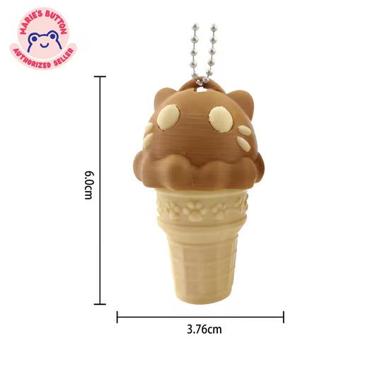 Ice Cream Clicker Keychain