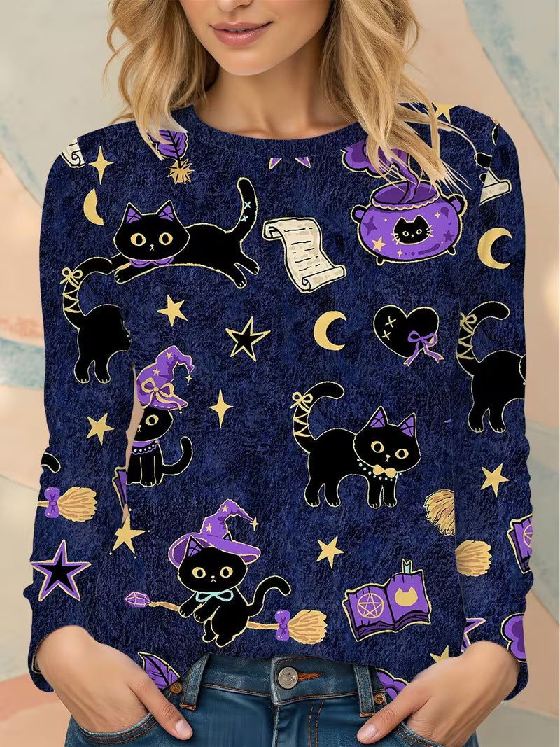 Preorder Witch Cat Long Sleeve Shirt
