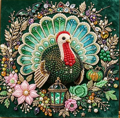 Preorder Colorful Tirkey Pearl Painting Kit