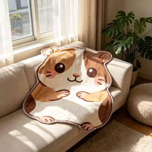 Preorder Hampster Shaped Blanket