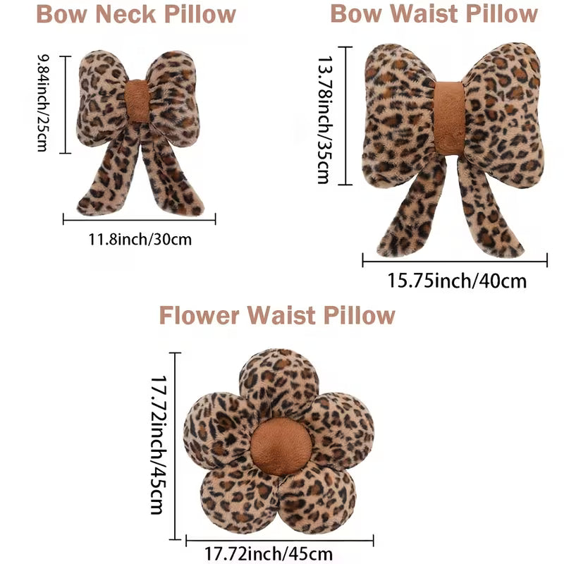 Leopard Flower Pillow