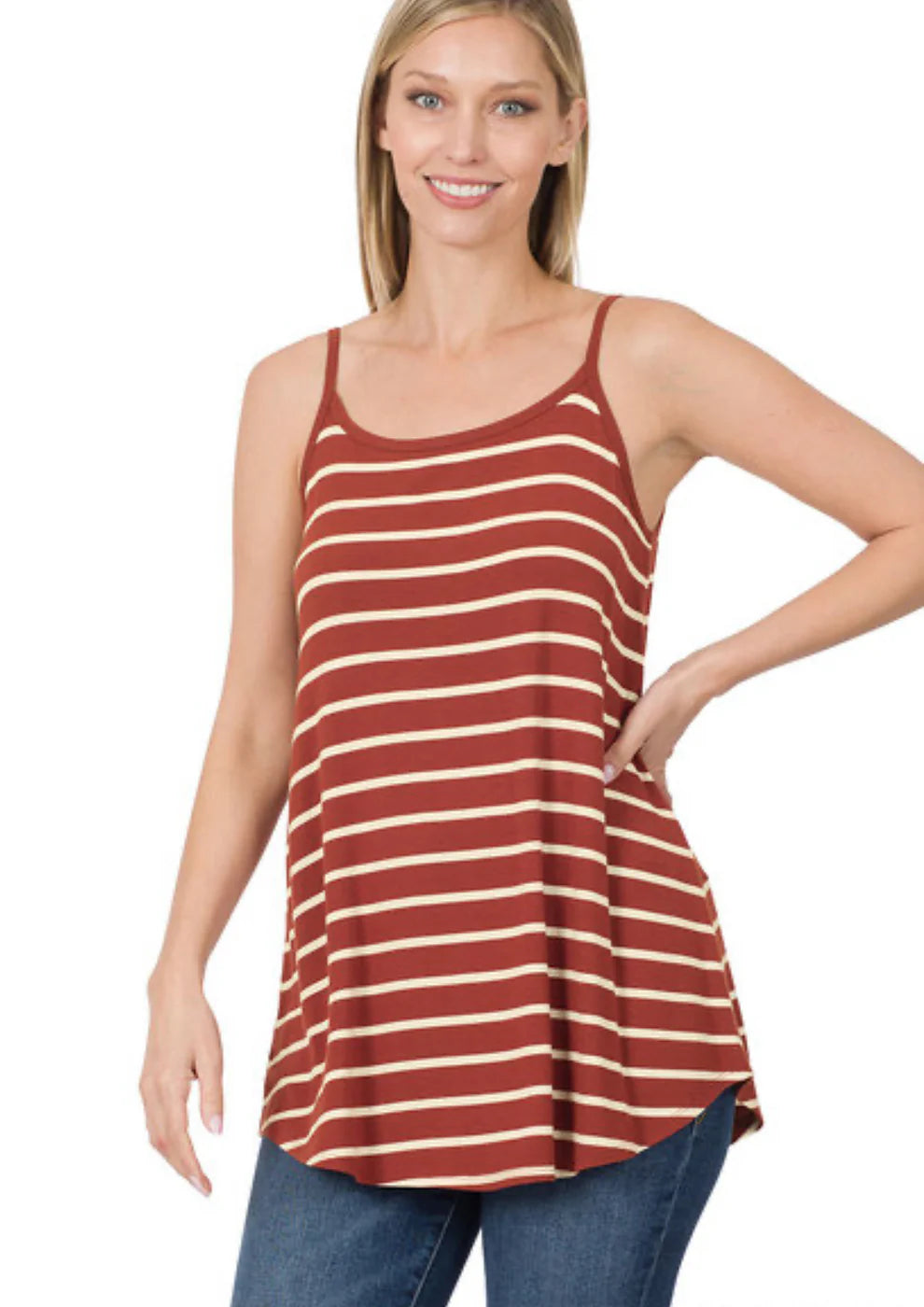 Flip-It Reversible Cami - Dark Rust