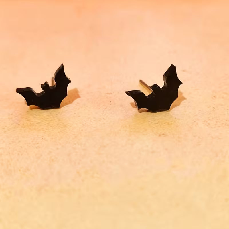 Bat Stud Earrings