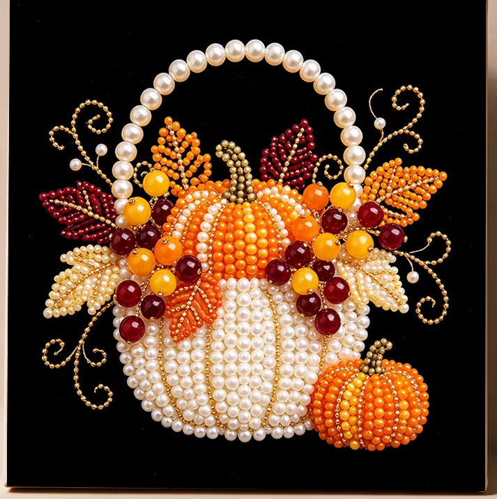 Preorder Pumpkin Basket Pearl Painting Kit