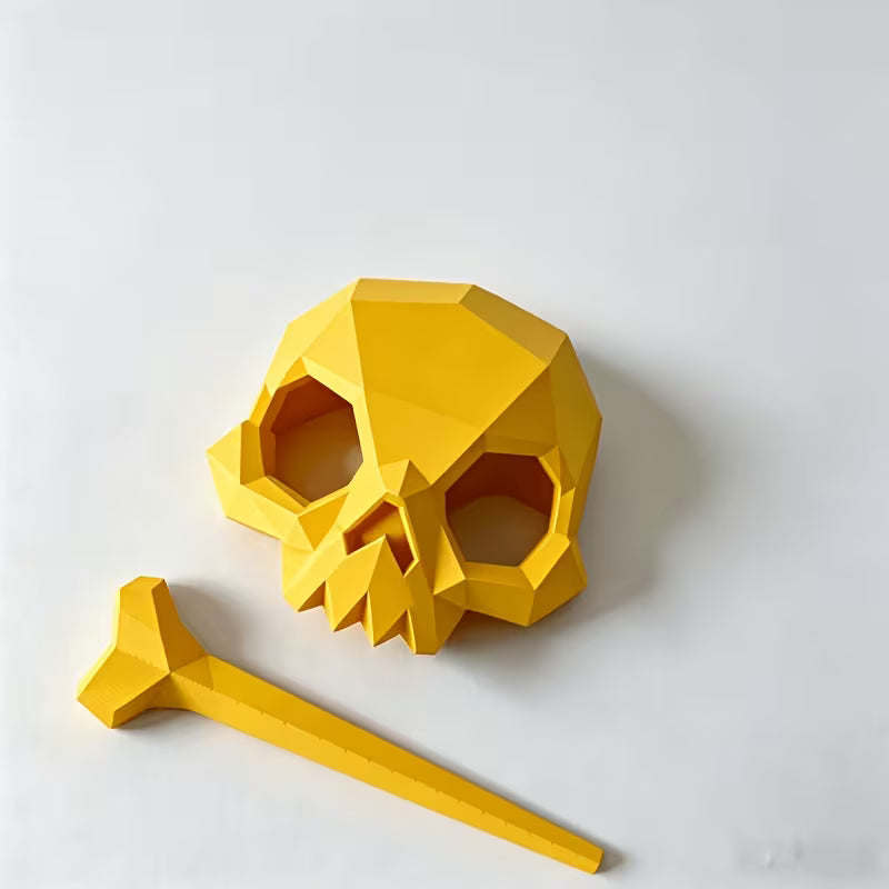 Skull & Bone Hair Tie