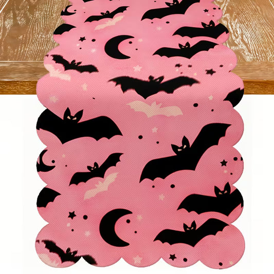 Preorder Pink Bat Table Runner