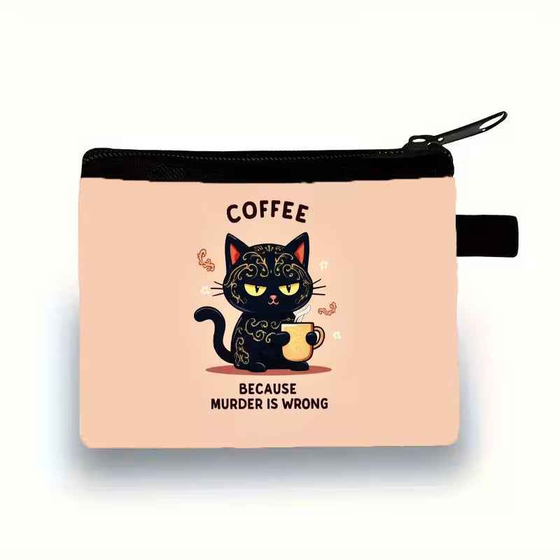 Coffee Beacause Murder Is Wrong Pouch