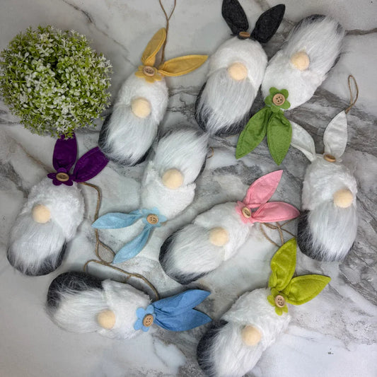 One Mystery Gnome Ornament - Easter (Large)