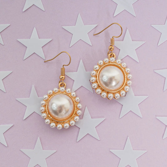Turquoise Earrings - Pearl
