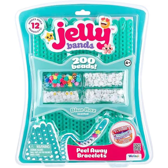 Jelly Bands Bracelet Making Kit, Blue