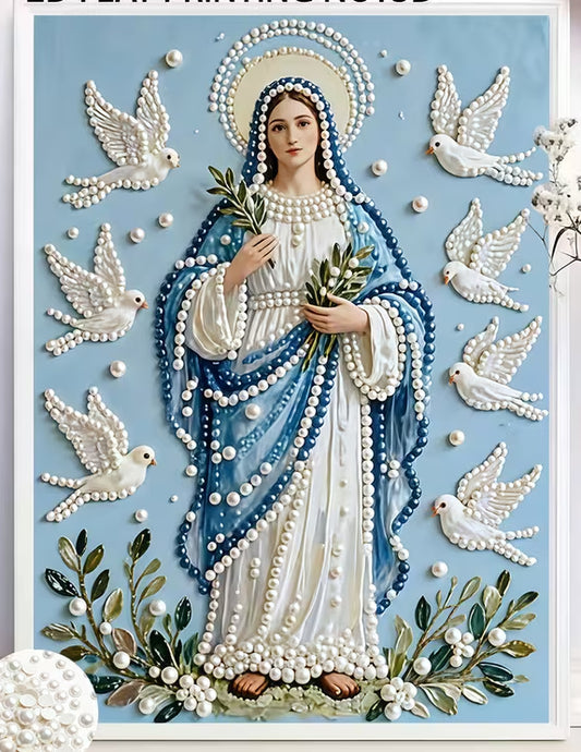 Preorder Virgin Mary Pearl Painting Kit