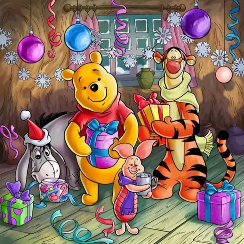 Inspired Bear Party Diamond Art