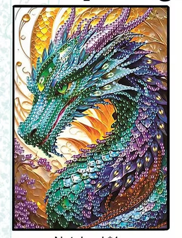 Preorder Dragon Diamond Art Notebook