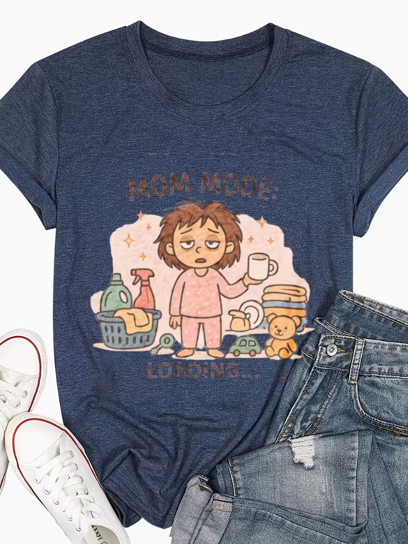 Women's Plus Mom Mode T-Shirt