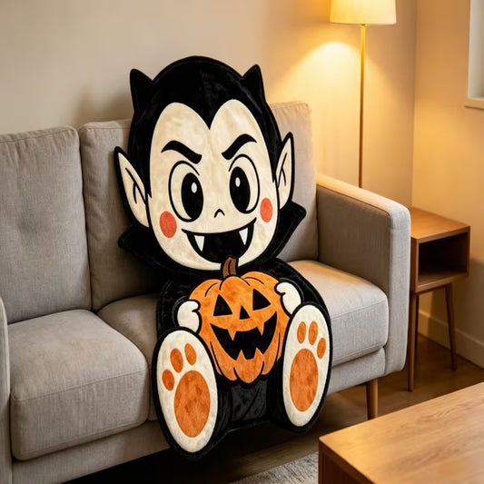Preorder Dracula Shaped Blanket