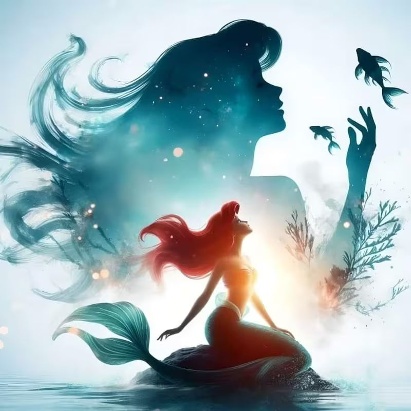 Preorder 8 x 8 Mermaid Diamond Art