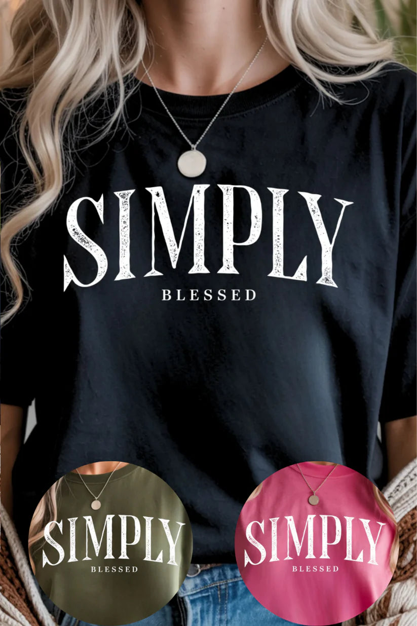 Simply Blessed Graphic Tee