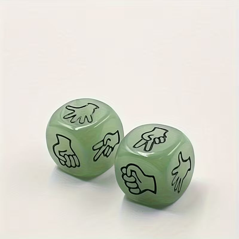 Preorder 2 Rock Paper Scissors Dice