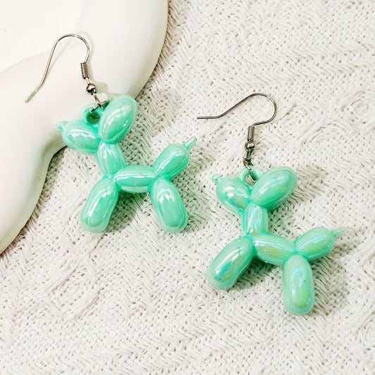 Balloon Dog Earrings