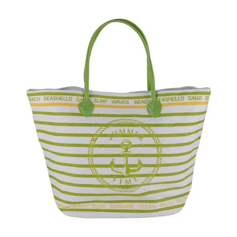 Green Summer Time Tote