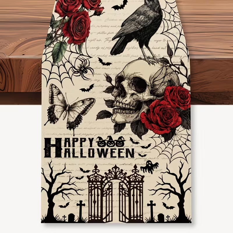 Preorder Happy Halloween Table Runner