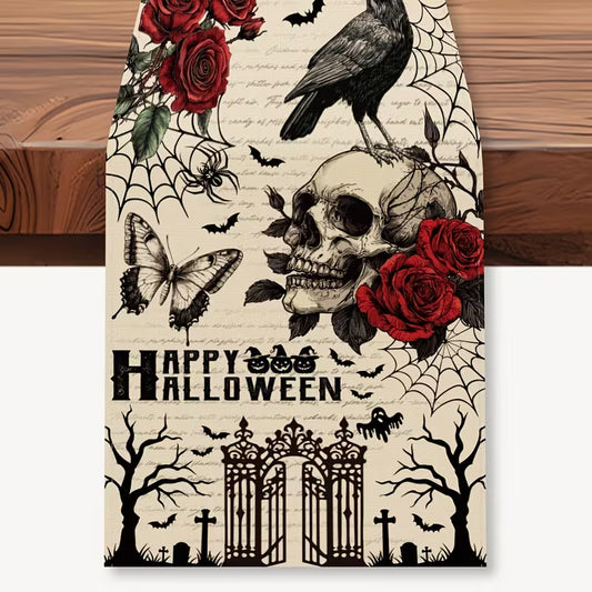 Preorder Happy Halloween Table Runner