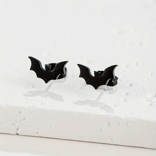 Bat Stud Earrings